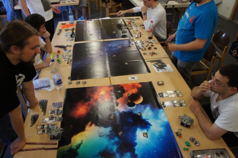 2014 X-Wing Turnier 007 Finale-beide Spieler o.O