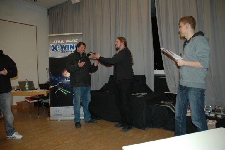 2016 X-Wing Turnier Preisverleihung