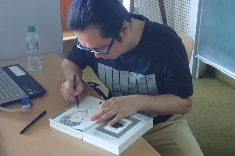 2018 Signierstunde mit Ruan Guangmin