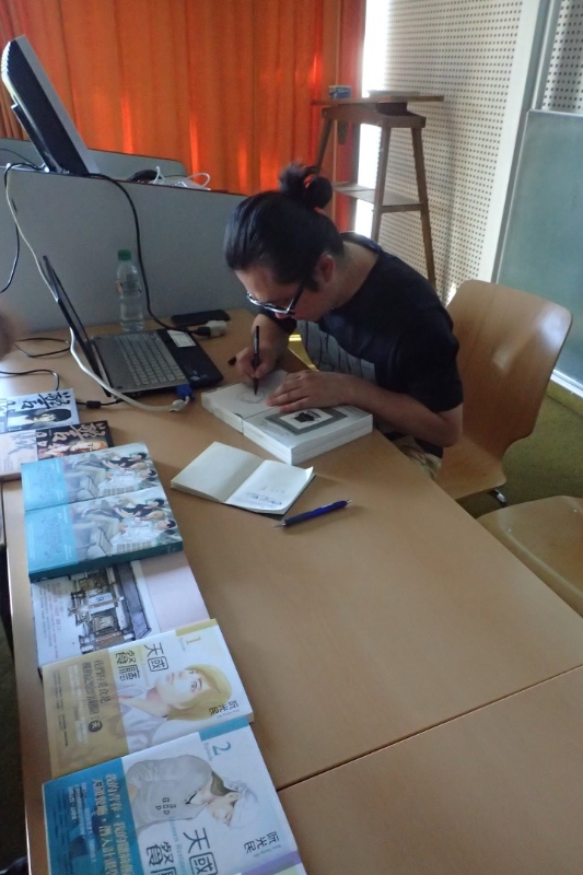 2018 Signierstunde mit Ruan Guangmin 012